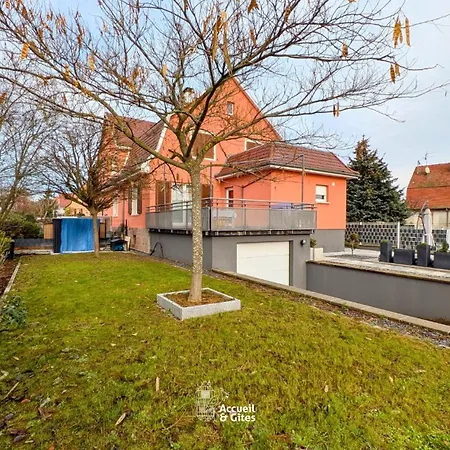 Alsace House 78m² Fenced Garden & Parking Dom wakacyjny *